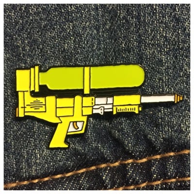 Soaker Enamel Pin SW015