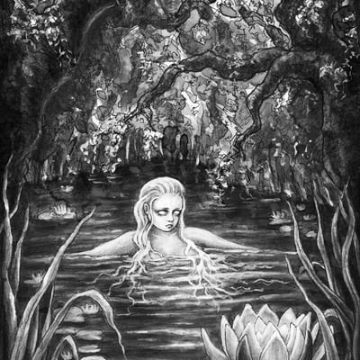 Water nymph - original artwork