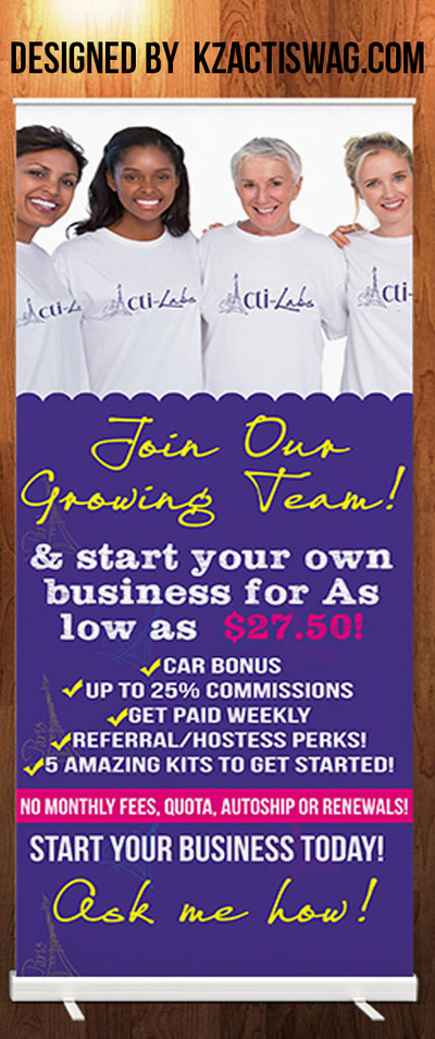 ACTI-LABS PREMIUM RETRACTABLE BANNER RECRUIT 3