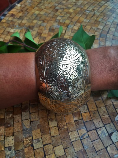 Ex Large Brass Bangle