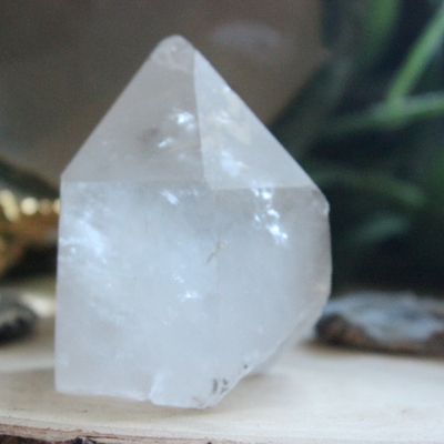 Natural quartz point