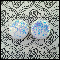 Frozen 'Snow Globe' Plugs for Stretched Ears - Thumbnail 1