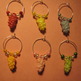 Grape Wine Glass Charm Set - Thumbnail 2