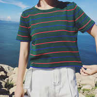 GRUNGE KNITTED TEE  - Thumbnail 2