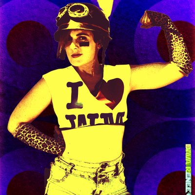 Tank girl colorful cosplay 11x17 print