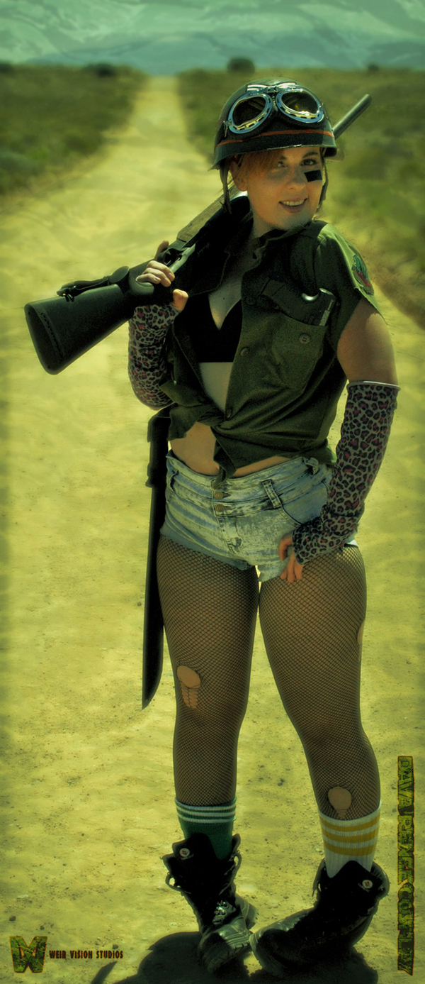 Tank Girl Shotgun 11x17 Print