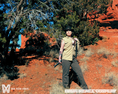 Indiana Jones Gradient Cosplay 11x17 Print