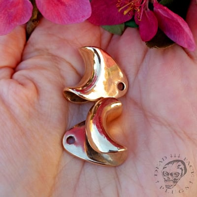 Saddle hooks - for ear weights hanging style for stretched ears