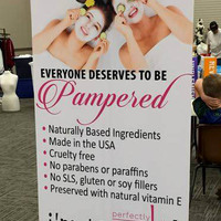 PERFECTLY POSH- RETRACTABLE BANNER - Thumbnail 1