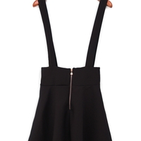 Harajuku cute candy-colored College Wind waist strap dress - Thumbnail 2