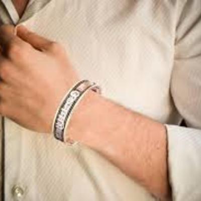 Om shivaya bracelet copper