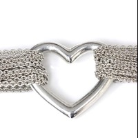 100% Authentic Tiffany & Co Mesh Toggle Necklace - Thumbnail 3