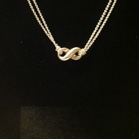 100% Authentic Tiffany & Co Infinity Pendant - Thumbnail 4