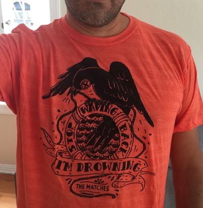 The Matches - Chicago Shirt - Stop Waving Back I'm Drowning - Limited