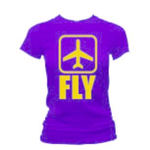 Fly Tee (Purple)