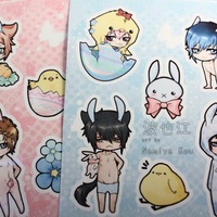 Easter Sticker Sheets (OCs) - Thumbnail 2