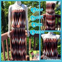 Strapless Drop Waist Maxi Dress - Thumbnail 1