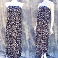 Strapless Drop Waist Maxi Dress - Thumbnail 3