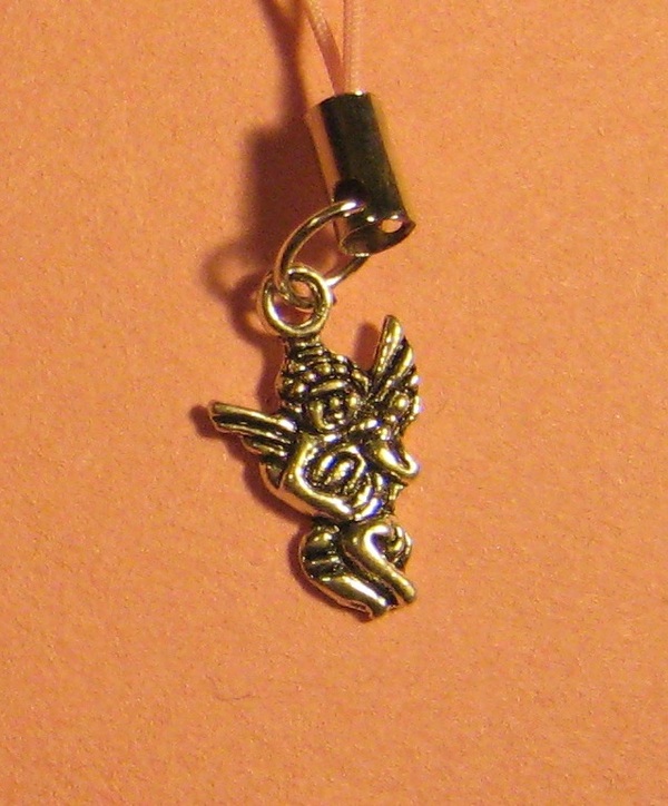 Cherub Cell Charm