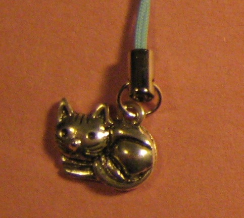 Cat Cell Charm