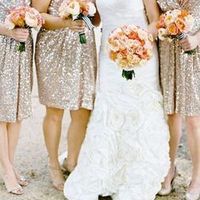 short bridesmaid dress, sequin bridesmaid dress, v-neck bridesmaid dress, best sale bridesmaid dress, off shoulder bridesmaid dress, BD160707 - Thumbnail 1