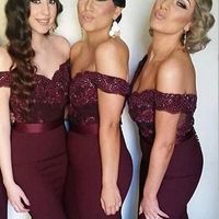Long bridesmaid dresses, on sale bridesmaid dress, pretty bridesmaid dress, mermaid bridesmaid dresses, popular bridesmaid dress,BD160708 - Thumbnail 2