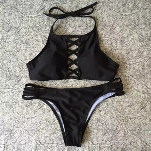 Heart Rush Bikini in black 