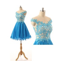 Homecoming dress, best homecoming dress, unique homecoming dress, simple homecoming dress, affordable homecoming dress, BD1607029 - Thumbnail 1