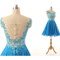 Homecoming dress, best homecoming dress, unique homecoming dress, simple homecoming dress, affordable homecoming dress, BD1607029 - Thumbnail 2