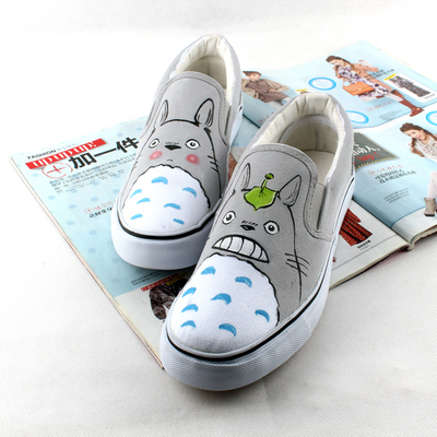 Harajuku cat canvas shoes hand-painted shoes