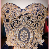 Royal blue homecoming dress, sweet heart prom dress, short prom dress,gorgeous homecoming dress, junior homecoming dress, BD1607040 - Thumbnail 1