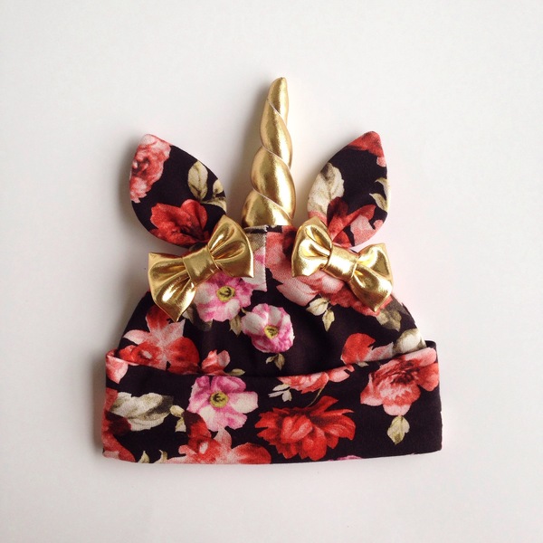 Unicorn Hat - Floral