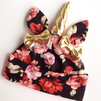 Unicorn Hat - Floral - Thumbnail 1