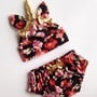 Unicorn Hat & Bloomers Set- Floral -1