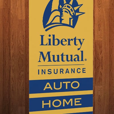 Liberty mutual - retractable banner
