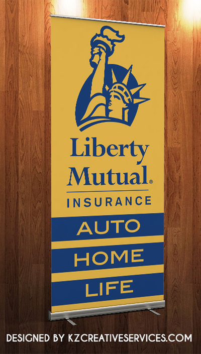 LIBERTY MUTUAL - RETRACTABLE BANNER