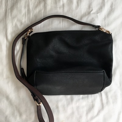 Black shoulder bag