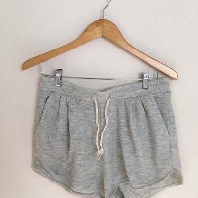 H&m grey soft shorts