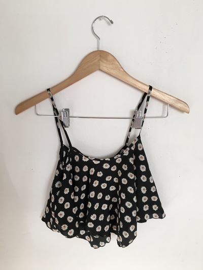 Graphic Crop Muscle Tank