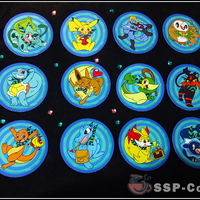 Psmd starter stickers (set or individual)