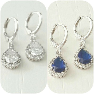 Tear Drop - Drop Down Earrings