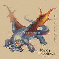 Pokedex Sketch: Salamence - Thumbnail 2