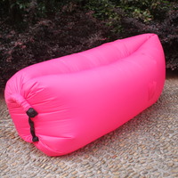 Quick Inflatable Beach Lounger - Red - Thumbnail 1