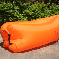 Quick Inflatable Beach Lounger - Red - Thumbnail 3