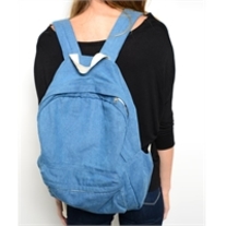 Blue Denim Back Pack 