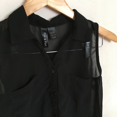 Sheer black tank - Thumbnail 5