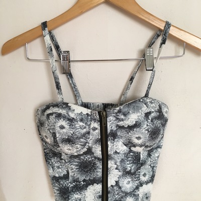 Floral zip top - Thumbnail 5