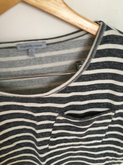 Striped Terry Crop Top