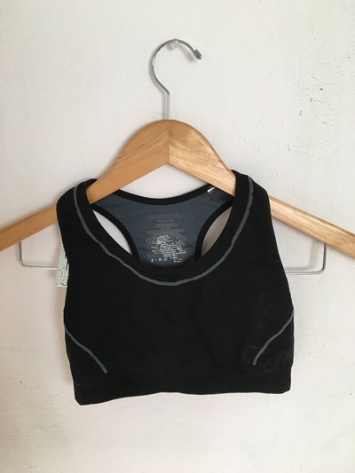 Black Sports Bra