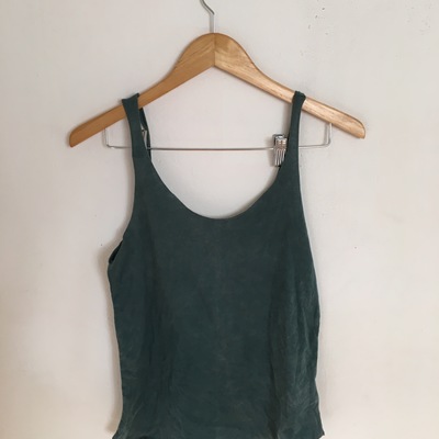 Bdg green distressed tank